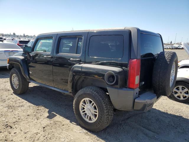 5GTDN13E178189374 - 2007 HUMMER H3 BLACK photo 2