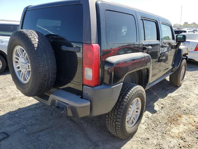 5GTDN13E178189374 - 2007 HUMMER H3 BLACK photo 3