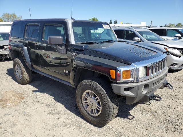 5GTDN13E178189374 - 2007 HUMMER H3 BLACK photo 4