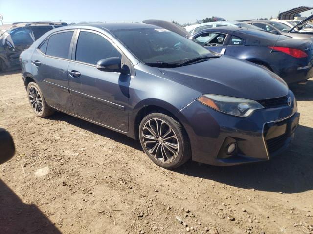 2T1BURHE6GC551678 - 2016 TOYOTA COROLLA L GRAY photo 4