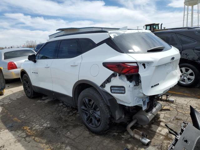 3GNKBBRA0LS717612 - 2020 CHEVROLET BLAZER 1LT WHITE photo 2