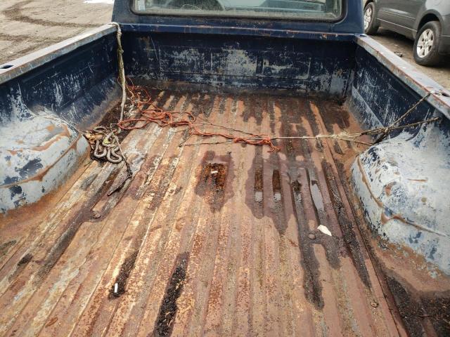 1FTEF25N3HNA38079 - 1987 FORD F250 BLUE photo 10