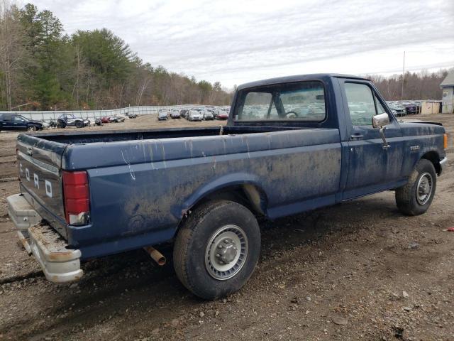 1FTEF25N3HNA38079 - 1987 FORD F250 BLUE photo 3