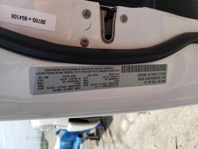 3C6UR5DL3NG110754 - 2022 RAM 2500 BIG HORN/LONE STAR WHITE photo 12