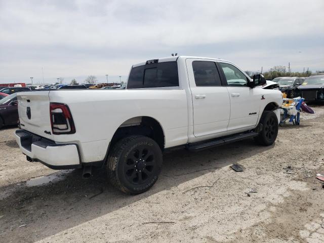 3C6UR5DL3NG110754 - 2022 RAM 2500 BIG HORN/LONE STAR WHITE photo 3