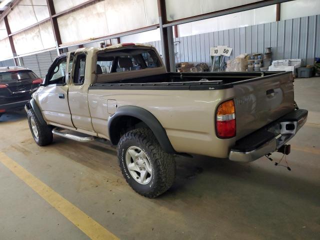 5TEWN72N23Z210696 - 2003 TOYOTA TACOMA XTRACAB GOLD photo 2