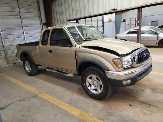 5TEWN72N23Z210696 - 2003 TOYOTA TACOMA XTRACAB GOLD photo 4