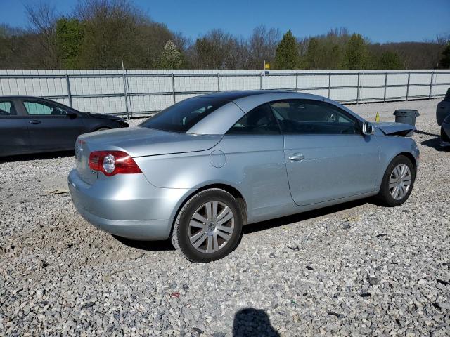 WVWBA71F07V006041 - 2007 VOLKSWAGEN EOS 2.0T SILVER photo 3