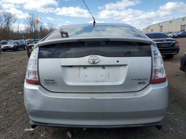 JTDKB20U763196995 - 2006 TOYOTA PRIUS SILVER photo 6