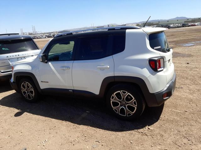 ZACCJADB9HPF20845 - 2017 JEEP RENEGADE LIMITED WHITE photo 2