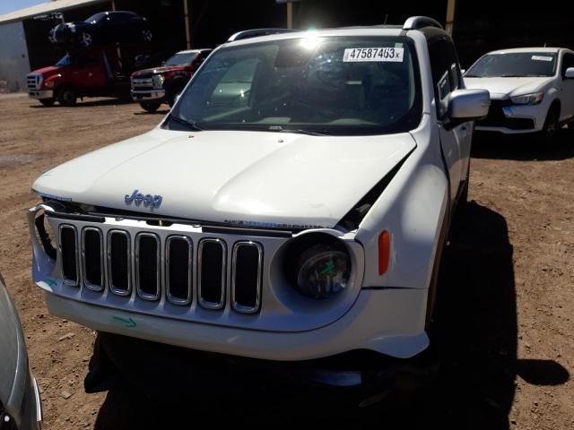 ZACCJADB9HPF20845 - 2017 JEEP RENEGADE LIMITED WHITE photo 5