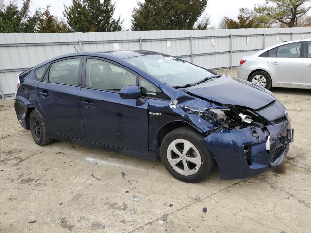 JTDKN3DU9C1604508 - 2012 TOYOTA PRIUS BLUE photo 4