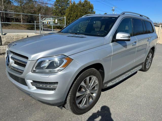 4JGDF6EE6GA639121 - 2016 MERCEDES-BENZ GL 450 4MATIC SILVER photo 1