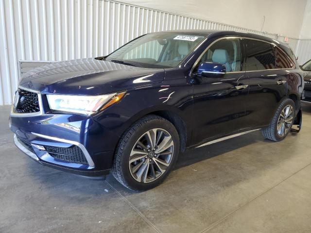 5FRYD4H57HB024418 - 2017 ACURA MDX TECHNOLOGY BLUE photo 1