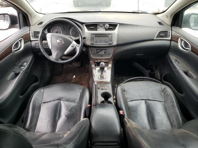 3N1AB7AP9EY264353 - 2014 NISSAN SENTRA S GRAY photo 8