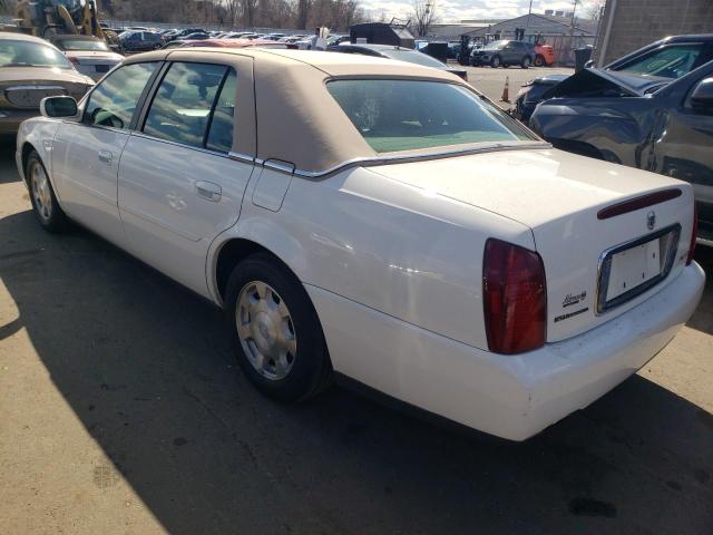 1G6KD54Y82U101621 - 2002 CADILLAC DEVILLE WHITE photo 2