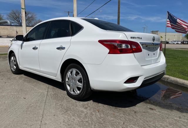 3N1AB7APXHL668747 - 2017 NISSAN SENTRA S WHITE photo 3