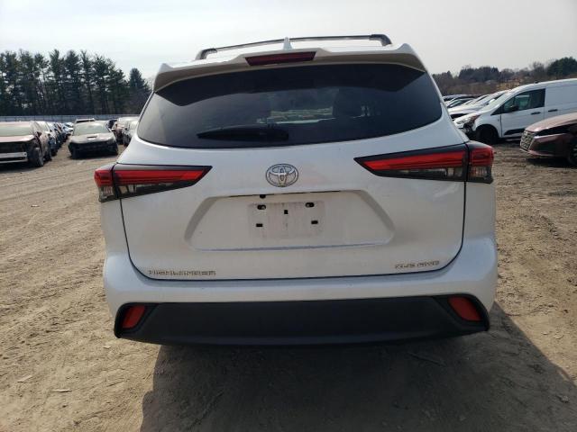 5TDHZRBH2NS161082 - 2022 TOYOTA HIGHLANDER XLE 白色 照片 6