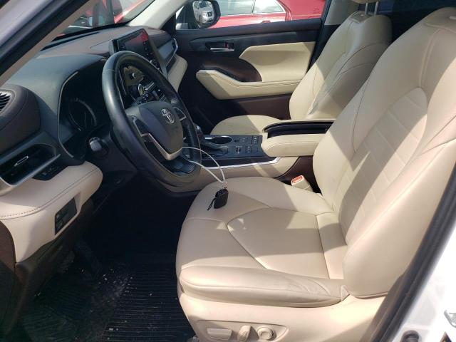 5TDHZRBH2NS161082 - 2022 TOYOTA HIGHLANDER XLE 白色 照片 7