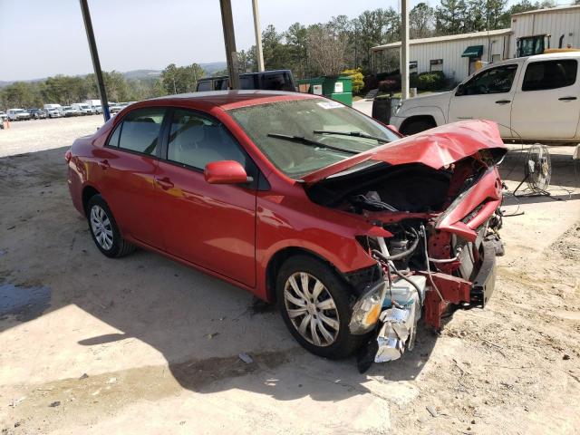 2T1BU4EE7CC914734 - 2012 TOYOTA COROLLA BASE RED photo 4