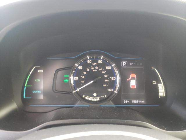 KMHC65LC7KU179935 - 2019 HYUNDAI IONIQ BLUE BLUE photo 9