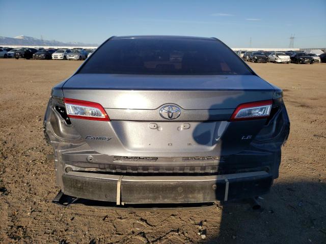 4T1BF1FK2DU287499 - 2013 TOYOTA CAMRY L GRAY photo 6