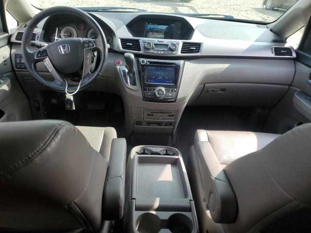 5FNRL5H98FB055918 - 2015 HONDA ODYSSEY TOURING BLACK photo 8