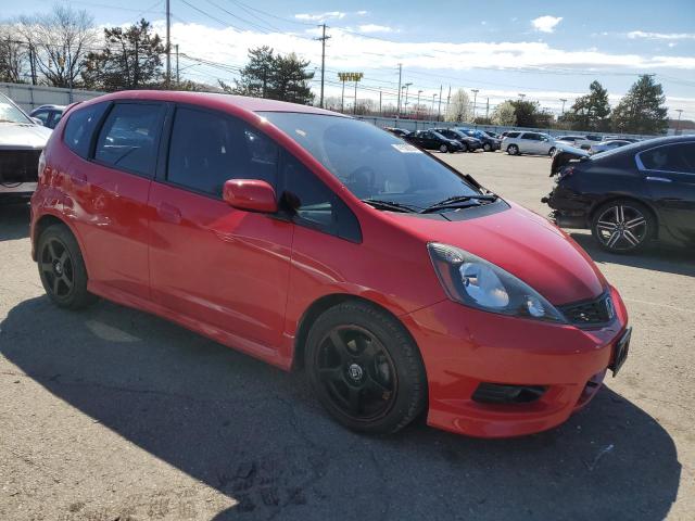 JHMGE8H50CC016439 - 2012 HONDA FIT SPORT RED photo 4