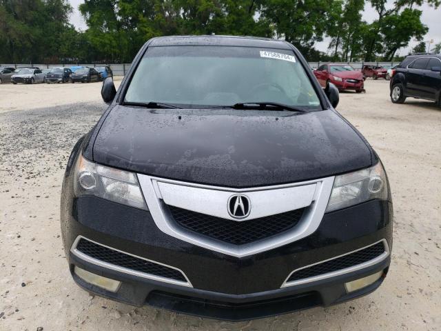 2HNYD2H60BH519991 - 2011 ACURA MDX TECHNOLOGY BLACK photo 5