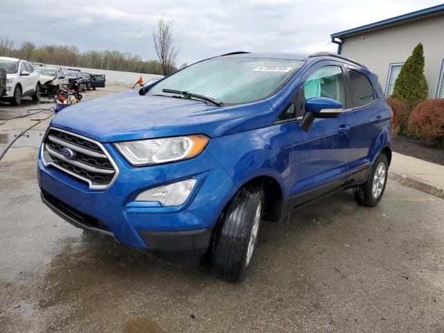 MAJ3S2GE7MC417372 - 2021 FORD ECOSPORT SE Niebieski zdjęcie 1