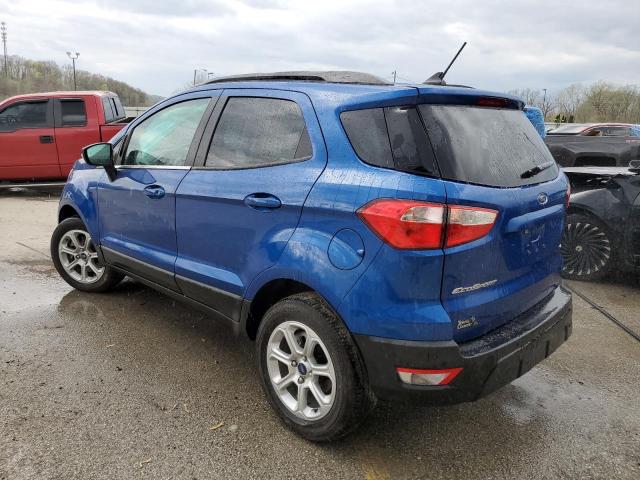 MAJ3S2GE7MC417372 - 2021 FORD ECOSPORT SE Niebieski zdjęcie 2