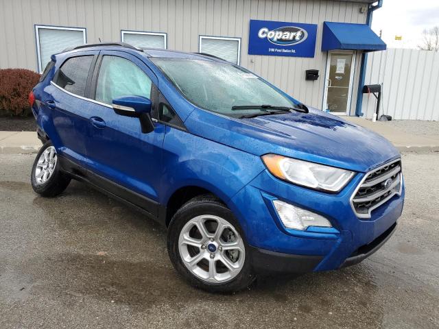 MAJ3S2GE7MC417372 - 2021 FORD ECOSPORT SE Niebieski zdjęcie 4
