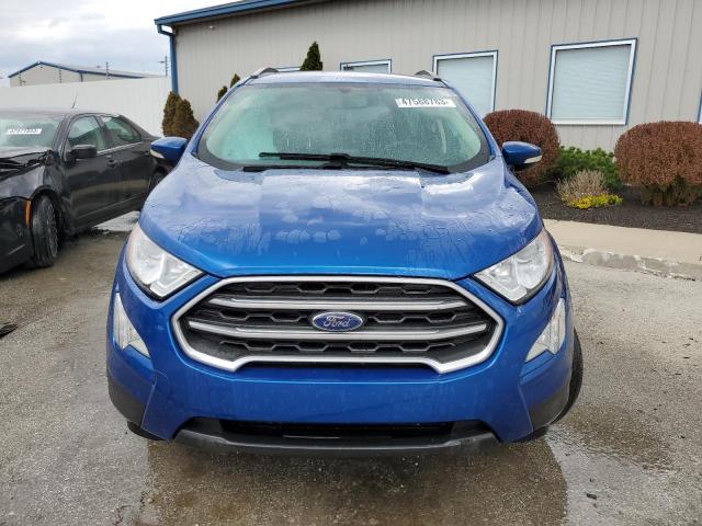 MAJ3S2GE7MC417372 - 2021 FORD ECOSPORT SE Niebieski zdjęcie 5