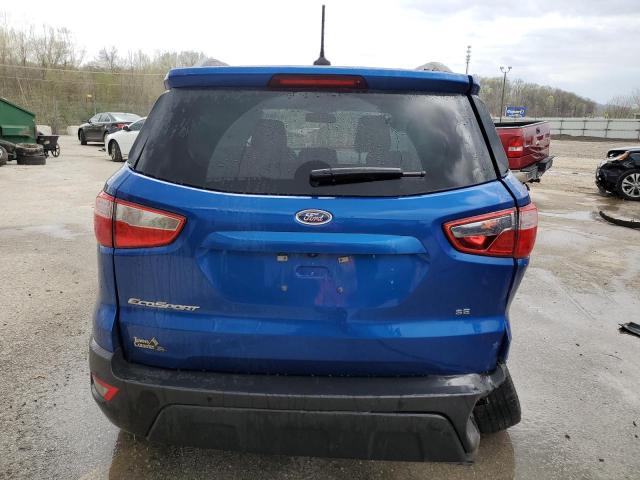 MAJ3S2GE7MC417372 - 2021 FORD ECOSPORT SE Niebieski zdjęcie 6