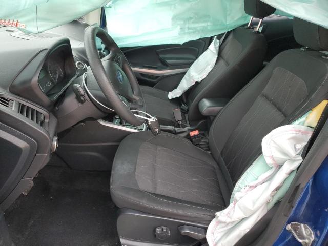 MAJ3S2GE7MC417372 - 2021 FORD ECOSPORT SE Niebieski zdjęcie 7