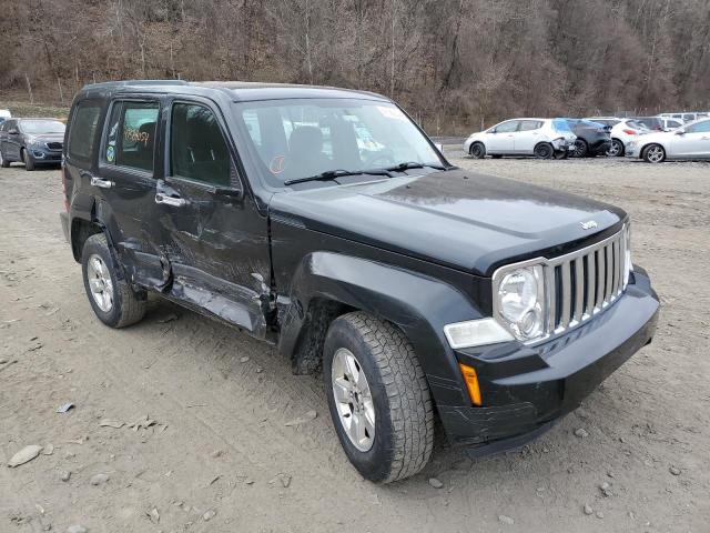 1C4PJMAK1CW174387 - 2012 JEEP LIBERTY SPORT BLACK photo 4