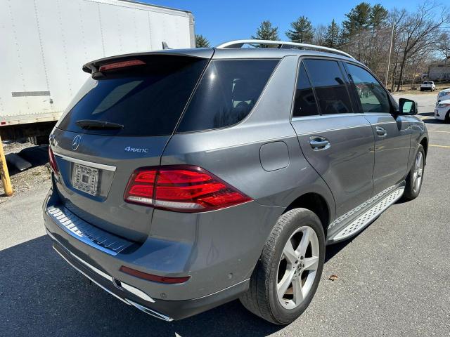 4JGDA5HB4JB140457 - 2018 MERCEDES-BENZ GLE 350 4MATIC CHARCOAL photo 3