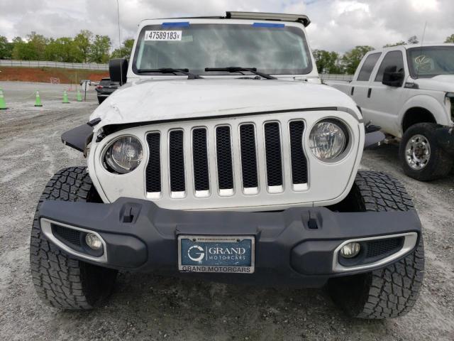 1C4HJXEG6KW576755 - 2019 JEEP WRANGLER U SAHARA WHITE photo 5
