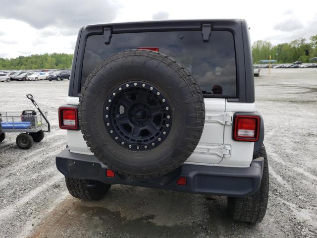 1C4HJXEG6KW576755 - 2019 JEEP WRANGLER U SAHARA WHITE photo 6