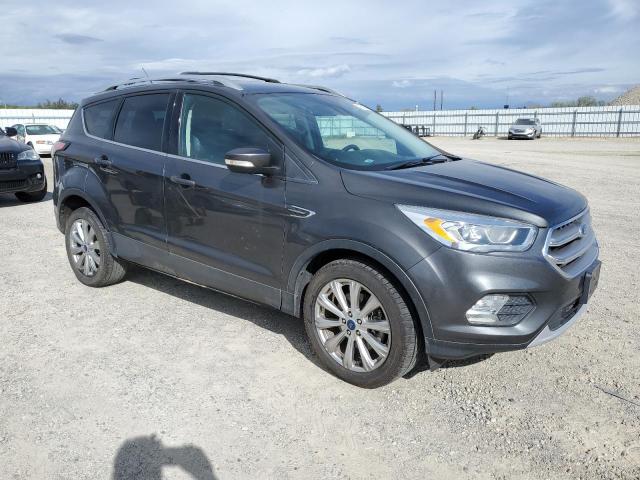 1FMCU9JD9HUB02940 - 2017 FORD ESCAPE TITANIUM GRAY photo 4