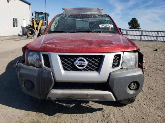 5N1AN0NW8DN823492 - 2013 NISSAN XTERRA X BURGUNDY photo 5