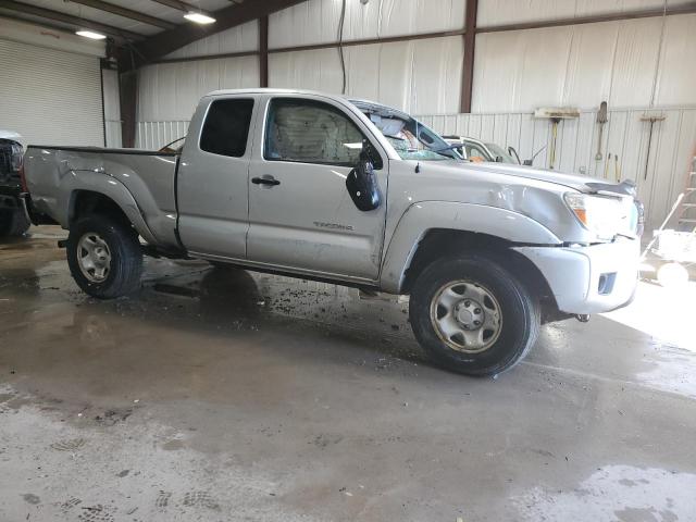 5TFUX4ENXDX018642 - 2013 TOYOTA TACOMA ACCESS CAB ვერცხლისფერი ფოტო 4