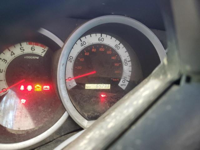 5TFUX4ENXDX018642 - 2013 TOYOTA TACOMA ACCESS CAB ვერცხლისფერი ფოტო 9