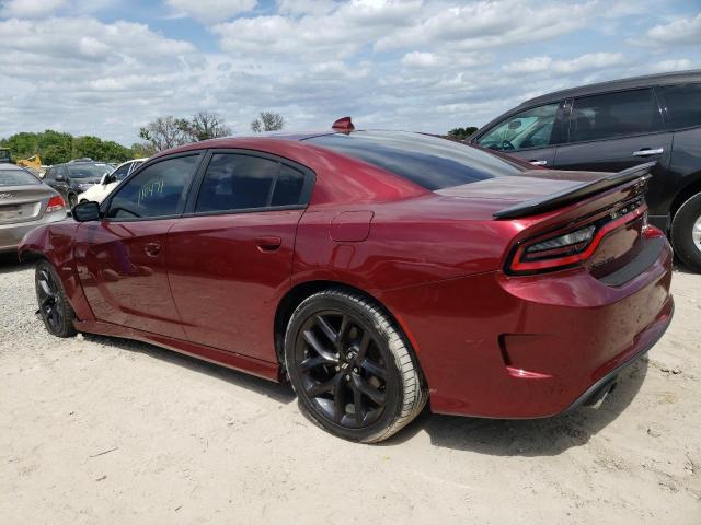 2C3CDXCT3KH523175 - 2019 DODGE CHARGER R/T RED photo 2