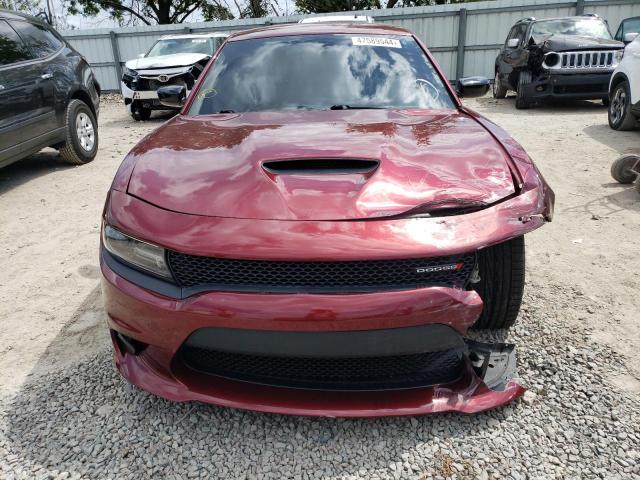 2C3CDXCT3KH523175 - 2019 DODGE CHARGER R/T RED photo 5