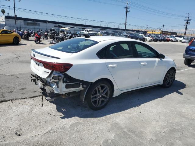 3KPF34AD0LE247427 - 2020 KIA FORTE GT LINE WHITE photo 3