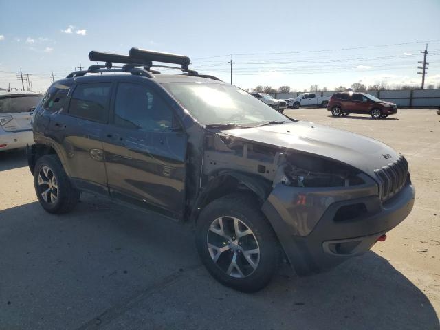 1C4PJMBS4FW790264 - 2015 JEEP CHEROKEE TRAILHAWK GRAY photo 4