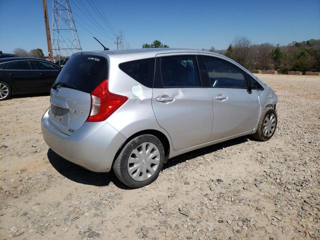 3N1CE2CP5FL421536 - 2015 NISSAN VERSA NOTE S SILVER photo 3