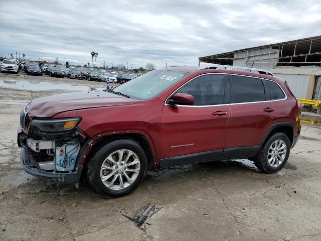 1C4PJLCB7KD203778 - 2019 JEEP CHEROKEE LATITUDE MAROON photo 1