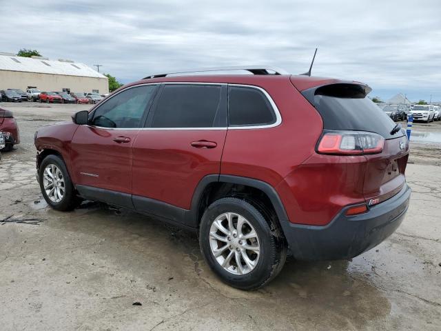 1C4PJLCB7KD203778 - 2019 JEEP CHEROKEE LATITUDE MAROON photo 2